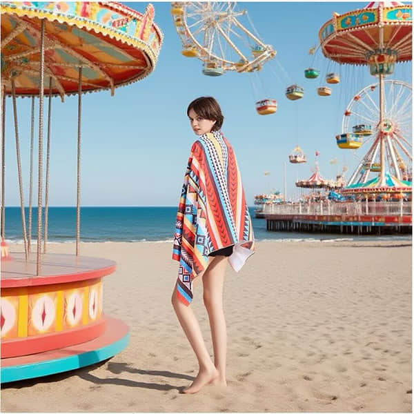 Microfiber Suede beach Towel